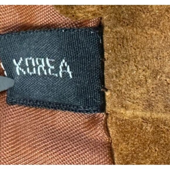 Vtg Roughphase Chief Of The Highway Leather Vest L Western Bull Skull & Conchos - Picture 8 of 12